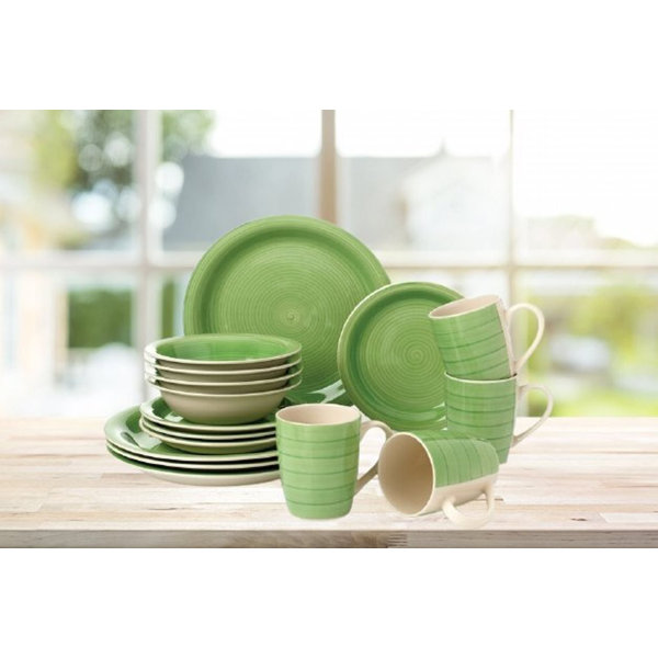 Winston Porter Aarabhi Stoneware Dinnerware Set Service for 4